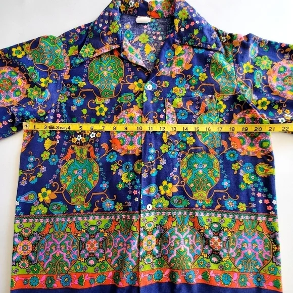1241 * Kailua Sportswear Hawaii Short Sleeve Button Down Size M - Picture 7 of 9